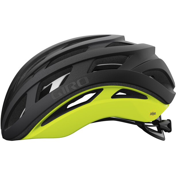 Giro Helios Spherical Helmet matte black fade/highlight yellow