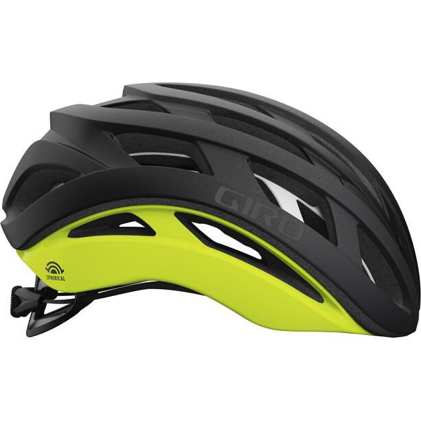 Giro Helios Spherical Helmet matte black fade/highlight yellow