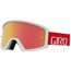 Giro Blok MTB Goggles weiß/rot
