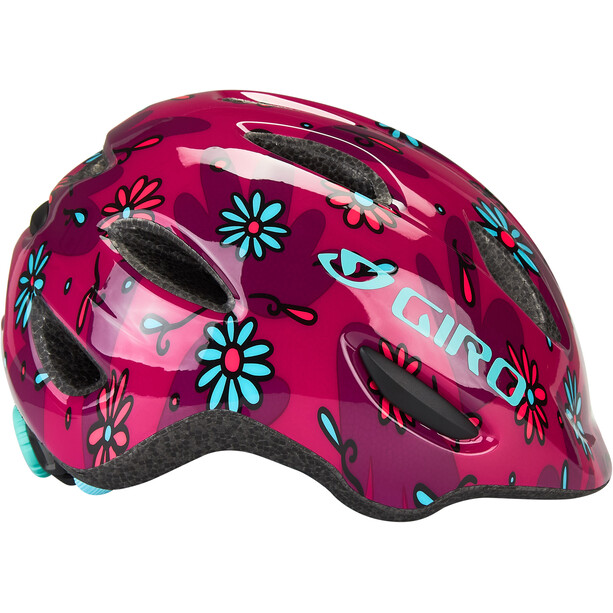 Giro Scamp MIPS Helmet Kids pink street sugar daisies