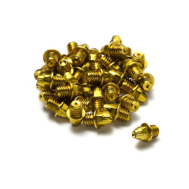 Reverse Pedal Pin Set M4x4mm 24 Pieces gold