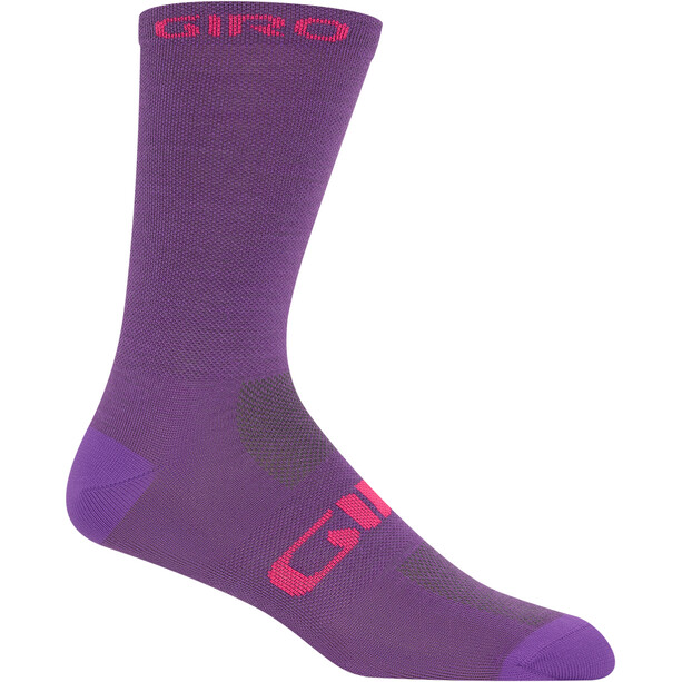 Giro Seasonal Merinowolle Socken lila