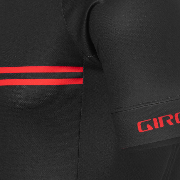 Giro Chrono Sport Koszulka rowerowa z zamkiem błyskawicznym Mężczyźni, czarny