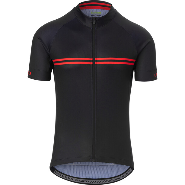 Giro Chrono Sport Jersey Men black/red classic stripe