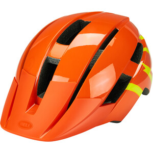 Bell Sidetrack II Helmet Kids strike gloss orange/yellow