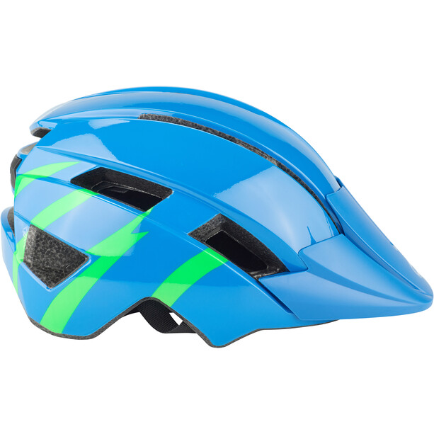 Bell Sidetrack II MIPS Helmet Kids strike gloss blue/green