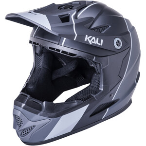 Kali Zoka Stripe Helm schwarz/grau schwarz/grau