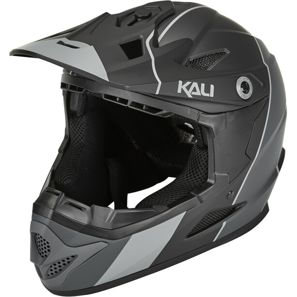 Kali Zoka Stripe Helm schwarz/grau