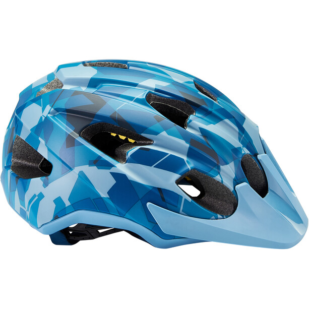 Kali Pace Camo Helmet matt blue
