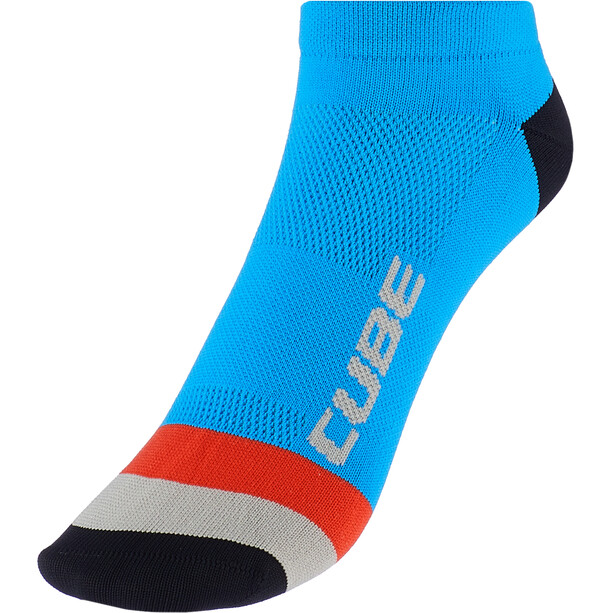 Cube Teamline Low-Cut Socken blau