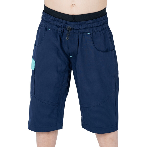 Cube Junior Baggy Shorts inclusief Liner Shorts Kinderen, blauw