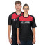 Cube Edge Jersey T-shirt Ronde Hals Heren, zwart/rood