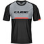 Cube Edge Jersey T-shirt Ronde Hals Heren, zwart/grijs