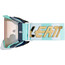 Leatt Velocity 6.5 Iriz Lunettes de protection avec verres miroir antibuée, beige/turquoise