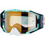 Leatt Velocity 6.5 Iriz Goggles met anti-condens lens, beige/turquoise