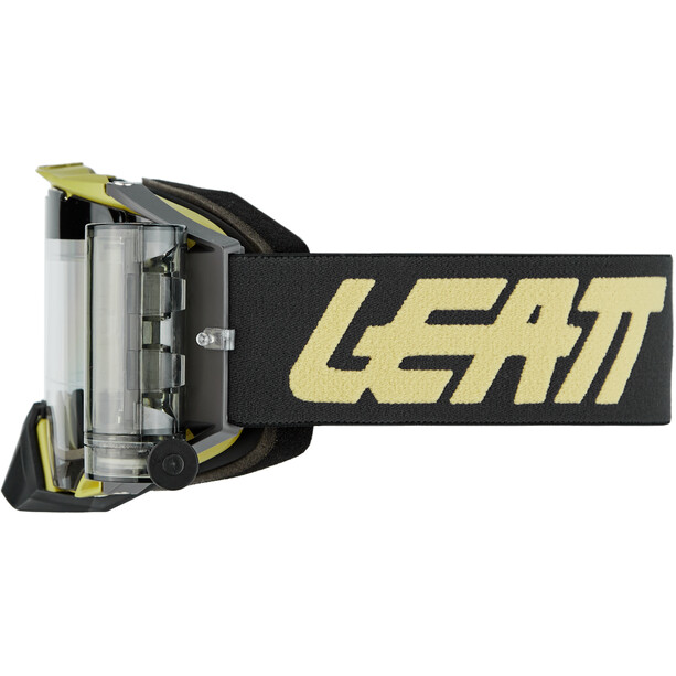 Leatt Velocity 6.5 Gogle z systemem Roll-Off, czarny/beżowy