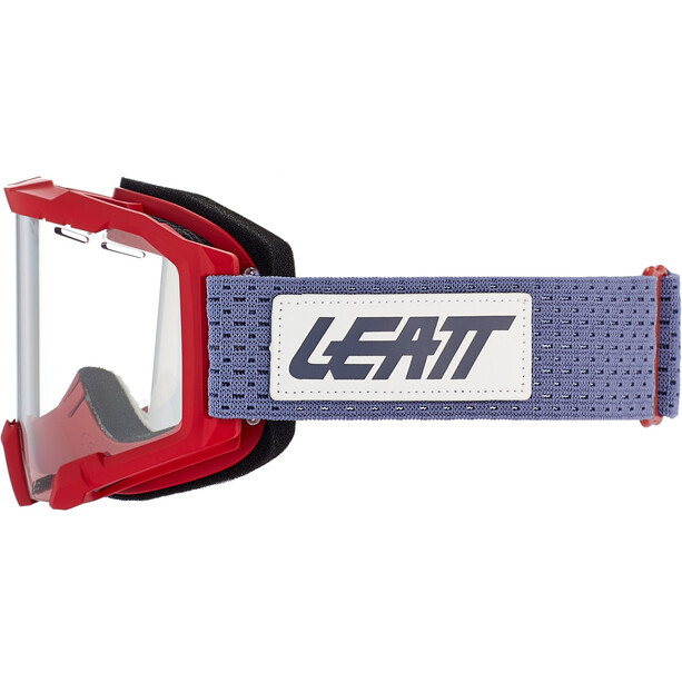 Leatt Velocity 4.0 Lunettes de protection VTT, rouge/bleu