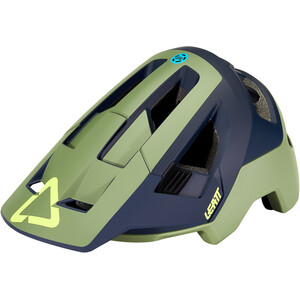 Leatt MTB 4.0 All Mountain Helm, olijf/blauw olijf/blauw
