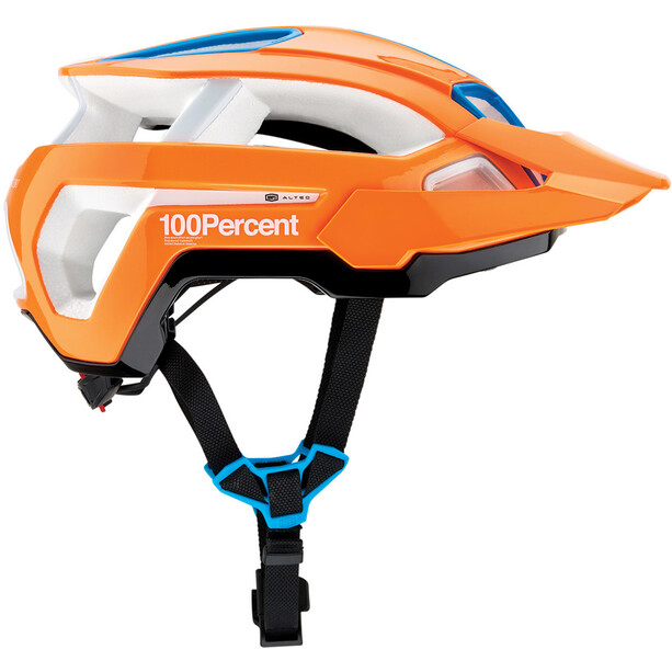 100% Altec Fidlock Helmet neon orange