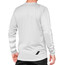 100% R-Core Maglietta Uomo, grigio/bianco