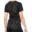 100% Airmatic Jersey Women black floral