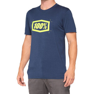 100% Camiseta Cropped Tech Hombre, azul azul