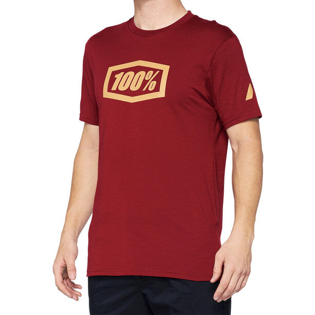 100% Essential T-Shirt Homme, rouge