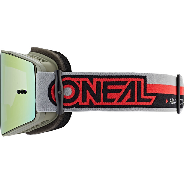 O'Neal B-20 Goggles grau/rot