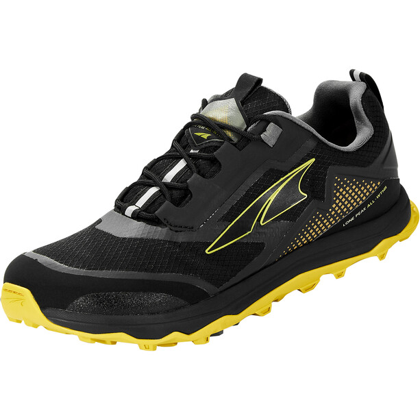 Altra Lone Peak All-Weather Chaussures basses Homme, noir/jaune