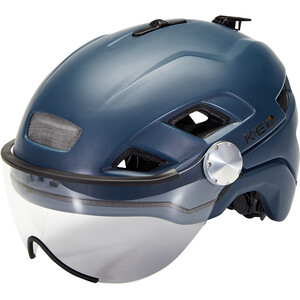 KED B-Vis X-Lite Helm blau blau