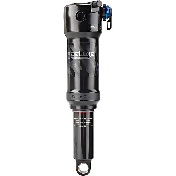 RockShox Deluxe Ultimate RCT Amortyzator tylny 380lb Lockout Trunnion/Standard 205x50mm 
