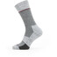 Sealskinz Solo QuickDry Mid Socks grey/white/red