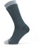 Sealskinz Waterproof Warm Weather Mittelhohe Socken grau