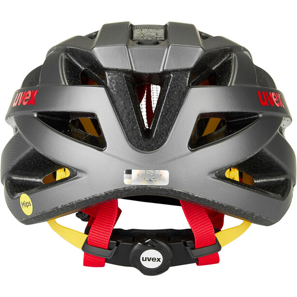 UVEX I-VO CC MIPS Helmet titan/red matt