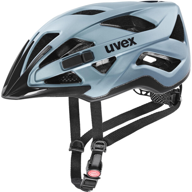 UVEX Active CC Kask rowerowy, niebieski/czarny