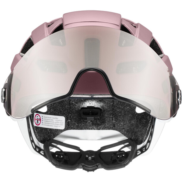 UVEX Finale Visor Helmet rose/white matt