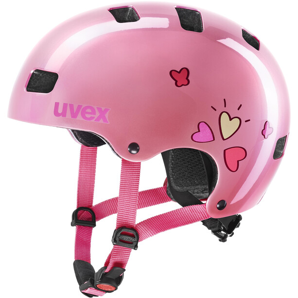 UVEX Kid 3 Helmet Kids pink heart