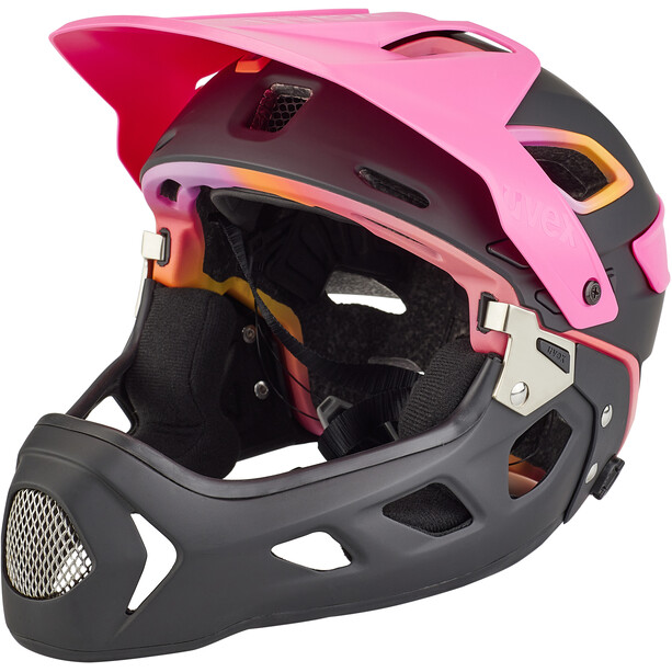 UVEX Jakkyl HDE 2.0 Helm schwarz/pink