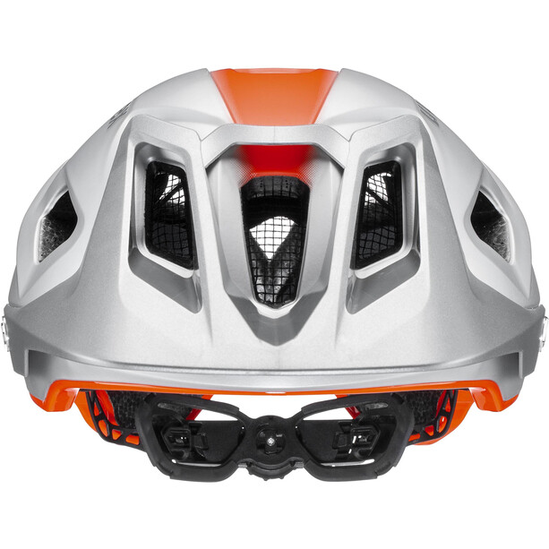 UVEX Quatro Integrale Helmet silver/orange matt
