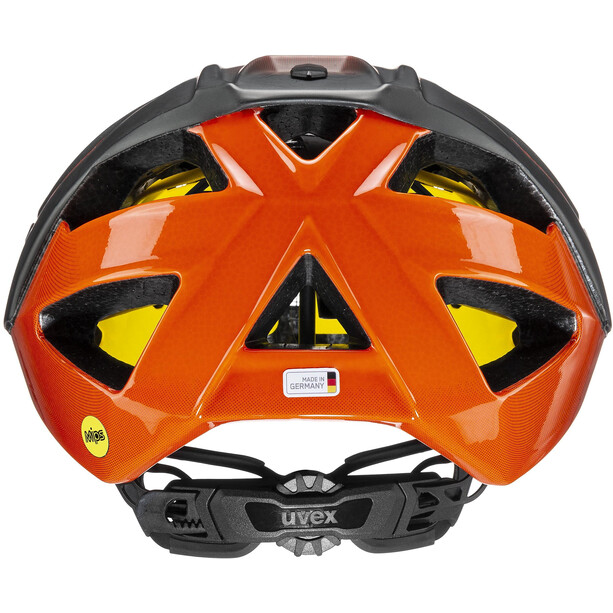 UVEX Quatro CC MIPS Helmet titan/orange