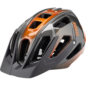 UVEX Quatro Helmet, grijs/oranje grijs/oranje