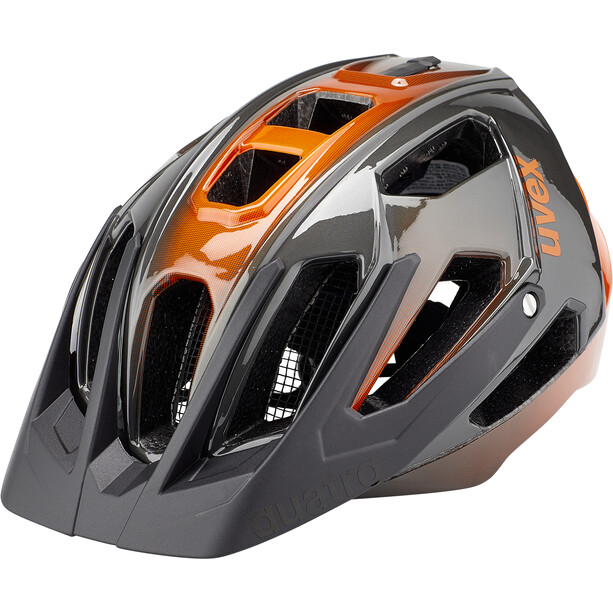 UVEX Quatro Helm grau/orange