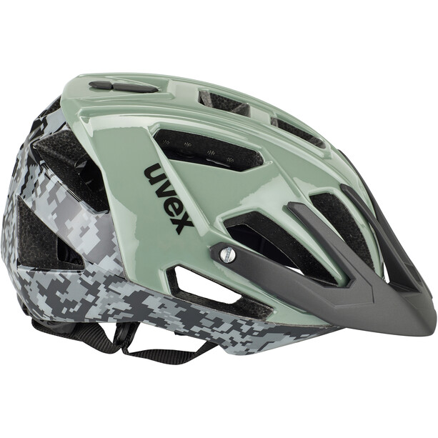 UVEX Quatro Helmet pixelcamo/olive