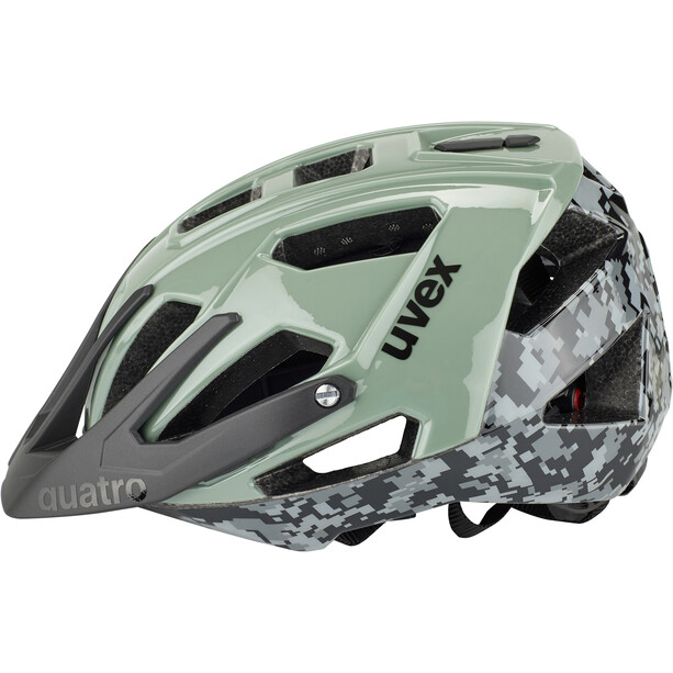 UVEX Quatro Helmet pixelcamo/olive