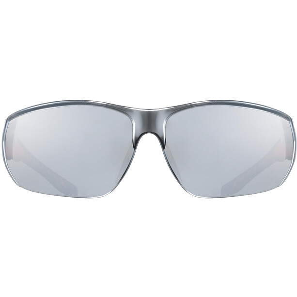 UVEX Sportstyle 204 Glasses black/orange/mirror silver