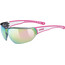 UVEX Sportstyle 204 Glasses pink/white/mirror pink