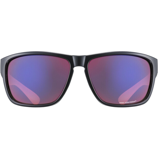 UVEX LGL 36 Colorivision Okulary, czarny/różowy
