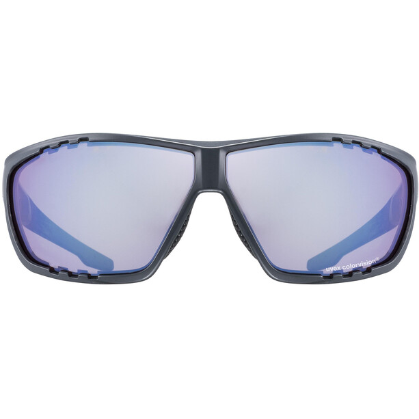 UVEX Sportstyle 706 Colorvision Glasses dark grey matt/litemirror amber
