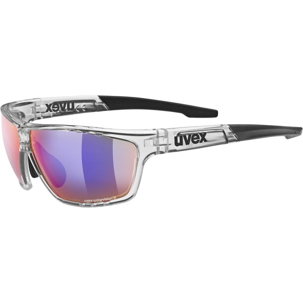 UVEX Sportstyle 706 Colorvision Okulary, przezroczysty/czarny