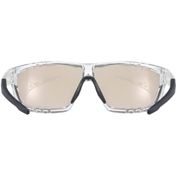 UVEX Sportstyle 706 Colorvision Variomatic Brille transparent/schwarz